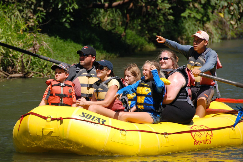 white water rafting Tamarindo