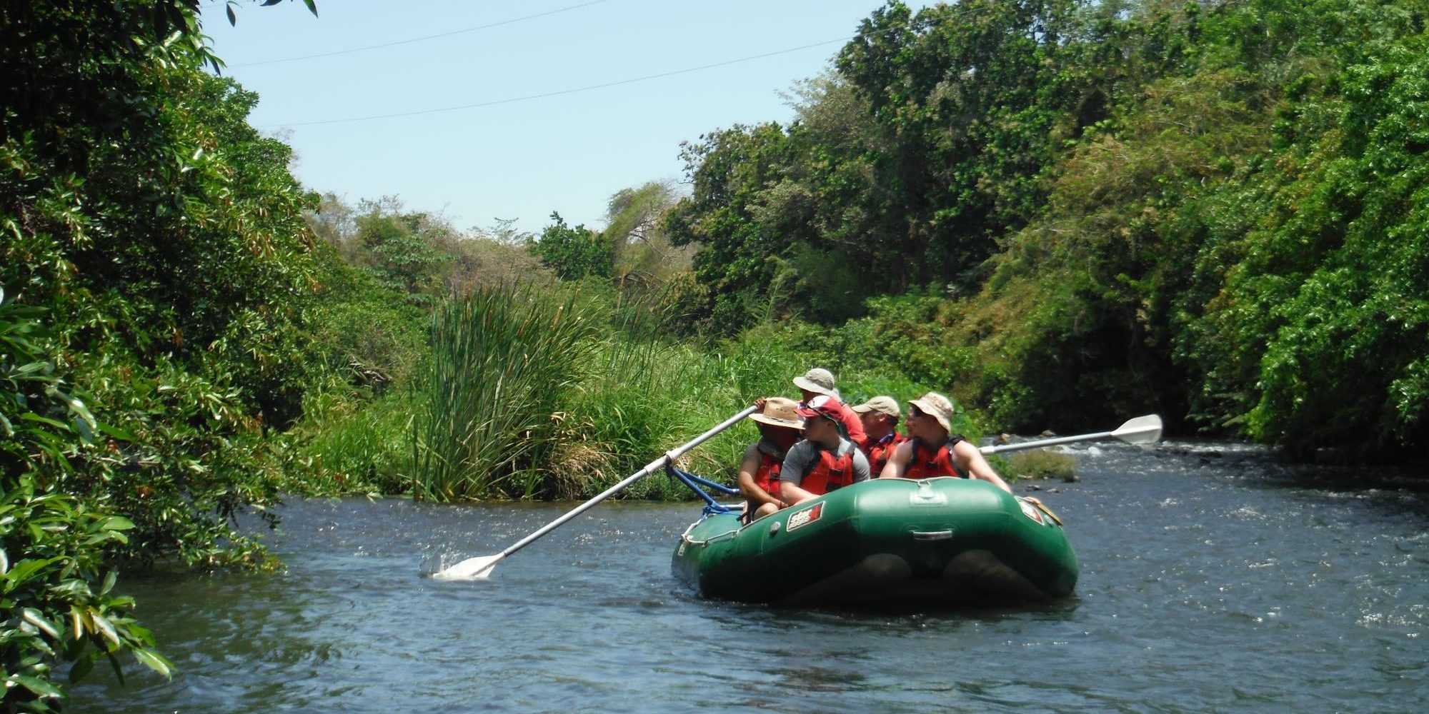 white water rafting Tamarindo