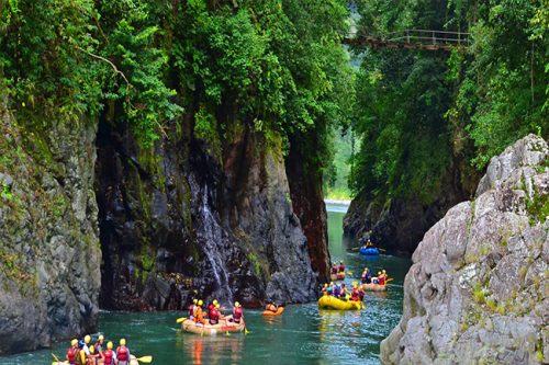 white water rafting Tamarindo